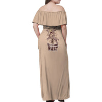 I Can Fix Stupid But It's Gonna Hurt Family Matching Off Shoulder Maxi Dress and Hawaiian Shirt - Wonder Print Shop