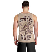 I Can Fix Stupid But It's Gonna Hurt Men Tank Top - Wonder Print Shop