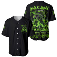 Walk Away I Have Anger Issues Baseball Jersey - Wonder Print Shop