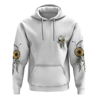 She Is Sunshine Skull Sunflower Hoodie - Wonder Print Shop