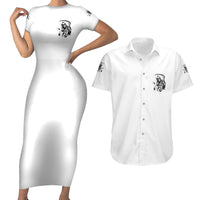 Did I Piss You Off Skull Reaper Couples Matching Short Sleeve Bodycon Dress and Hawaiian Shirt - Wonder Print Shop