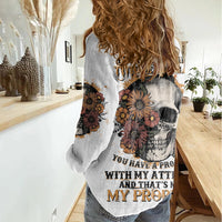 I Don't Have An Attitude Problem Women Casual Shirt - Wonder Print Shop