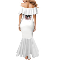 Love Me Like My Demons Do Skull Family Matching Mermaid Dress and Hawaiian Shirt - Wonder Print Shop