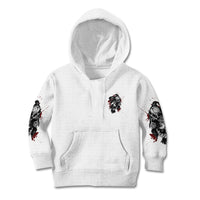 Love Me Like My Demons Do Skull Kid Hoodie - Wonder Print Shop