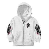 Love Me Like My Demons Do Skull Kid Hoodie - Wonder Print Shop