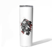 Love Me Like My Demons Do Skull Skinny Tumbler - Wonder Print Shop