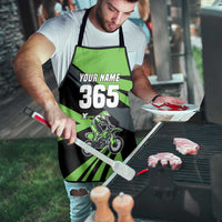 Custom Green Extreme Motocross Apron Dirt Bike Rider Design - Wonder Print Shop