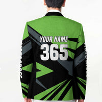 Custom Green Extreme Motocross Blazer Dirt Bike Rider Design - Wonder Print Shop