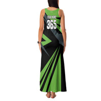 Custom Green Extreme Motocross Family Matching Tank Maxi Dress and Hawaiian Shirt Dirt Bike Rider Design - Wonder Print Shop
