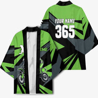 Custom Green Extreme Motocross Kimono Dirt Bike Rider Design - Wonder Print Shop