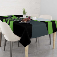 Custom Green Extreme Motocross Tablecloth Dirt Bike Rider Design - Wonder Print Shop