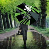 Custom Green Extreme Motocross Umbrella Dirt Bike Rider Design - Wonder Print Shop