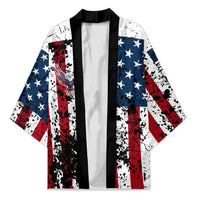 Custom American Flag Motocross Kimono with Eagle Graphic - Wonder Print Shop