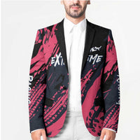 Custom Extreme Motocross Pink Blazer with Bold Tire Track Graphics - Wonder Print Shop