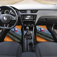 Texas Flag Car Mats with Ripped Effect and Fish Scale Pattern - Wonder Print Shop
