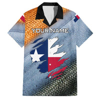 Custom Texas Flag Family Matching Mermaid Dress and Hawaiian Shirt with Ripped Effect and Fish Scale Pattern - Wonder Print Shop