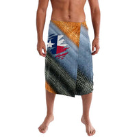Texas Flag Lavalava with Ripped Effect and Fish Scale Pattern - Wonder Print Shop