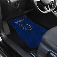 Custom Fishing Hook Car Mats with Colorado Flag Theme and Blue White Graphic Pattern - Wonder Print Shop