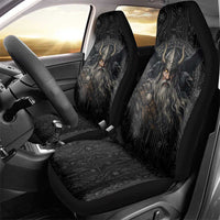 Vikings Odin Car Seat Cover with Viking Runes and Ravens Norse Mythology - Wonder Print Shop