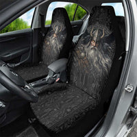 Vikings Odin Car Seat Cover with Viking Runes and Ravens Norse Mythology - Wonder Print Shop