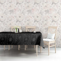 Vikings Odin Tablecloth with Viking Runes and Ravens Norse Mythology - Wonder Print Shop