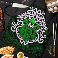 Vegvisir Apron with Green Dragons and Norse Knots Viking Protection Tribute - Wonder Print Shop