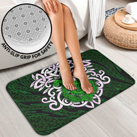 Vegvisir Bathroom Set with Green Dragons and Norse Knots Viking Protection Tribute - Wonder Print Shop