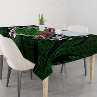 Vegvisir Tablecloth with Green Dragons and Norse Knots Viking Protection Tribute - Wonder Print Shop