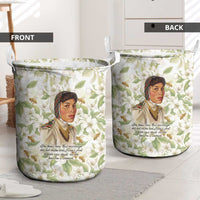 Zora Neale Hurston Laundry Basket Floral Illustration Featuring Janie’s Dream from Their Eyes Were Watching God - Wonder Print Shop
