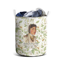 Zora Neale Hurston Laundry Basket Floral Illustration Featuring Janie’s Dream from Their Eyes Were Watching God - Wonder Print Shop