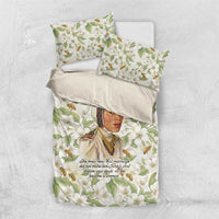 Zora Neale Hurston Bedding Set Floral Illustration Featuring Janie’s Dream from Their Eyes Were Watching God - Wonder Print Shop