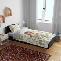 Zora Neale Hurston Bedding Set Floral Illustration Featuring Janie’s Dream from Their Eyes Were Watching God - Wonder Print Shop