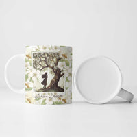 Zora Neale Hurston Ceramic Mug Floral Illustration Featuring Janie’s Dream from Their Eyes Were Watching God - Wonder Print Shop