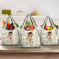 Zora Neale Hurston Grocery Bag Floral Illustration Featuring Janie’s Dream from Their Eyes Were Watching God - Wonder Print Shop