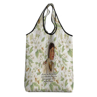 Zora Neale Hurston Grocery Bag Floral Illustration Featuring Janie’s Dream from Their Eyes Were Watching God - Wonder Print Shop