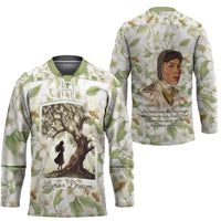 Zora Neale Hurston Hockey Jersey Floral Illustration Featuring Janie’s Dream from Their Eyes Were Watching God - Wonder Print Shop