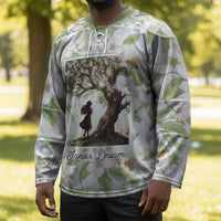 Zora Neale Hurston Hockey Jersey Floral Illustration Featuring Janie’s Dream from Their Eyes Were Watching God - Wonder Print Shop