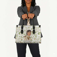 Zora Neale Hurston Leather Bag Floral Illustration Featuring Janie’s Dream from Their Eyes Were Watching God - Wonder Print Shop