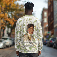 Zora Neale Hurston Long Sleeve Shirt Floral Illustration Featuring Janie’s Dream from Their Eyes Were Watching God - Wonder Print Shop