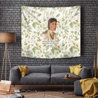Zora Neale Hurston Tapestry Floral Illustration Featuring Janie’s Dream from Their Eyes Were Watching God - Wonder Print Shop
