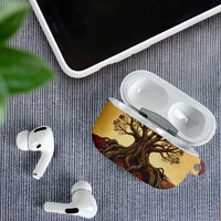 Léopold Sédar Senghor AirPods Case Sacred Baobab Tree Design African Roots and Symbols Theme Negritude Movement - Wonder Print Shop