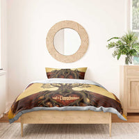 Léopold Sédar Senghor Bedding Set Sacred Baobab Tree Design African Roots and Symbols Theme Negritude Movement - Wonder Print Shop