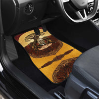 Léopold Sédar Senghor Car Mats Sacred Baobab Tree Design African Roots and Symbols Theme Negritude Movement - Wonder Print Shop