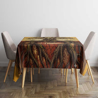 Léopold Sédar Senghor Tablecloth Sacred Baobab Tree Design African Roots and Symbols Theme Negritude Movement - Wonder Print Shop