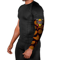 Funny Duck Tape Pun Art Arm Sleeves Quirky Cartoon Duck Humor