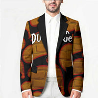 Funny Duck Tape Pun Art Blazer Quirky Cartoon Duck Humor