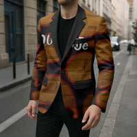 Funny Duck Tape Pun Art Blazer Quirky Cartoon Duck Humor
