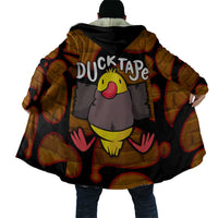 Funny Duck Tape Pun Art Cloak Quirky Cartoon Duck Humor
