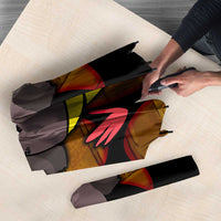 Funny Duck Tape Pun Art Umbrella Quirky Cartoon Duck Humor