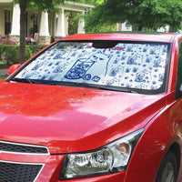 No Ice Please Cat Auto Sun Shade Grumpy Cat with Drink Humor